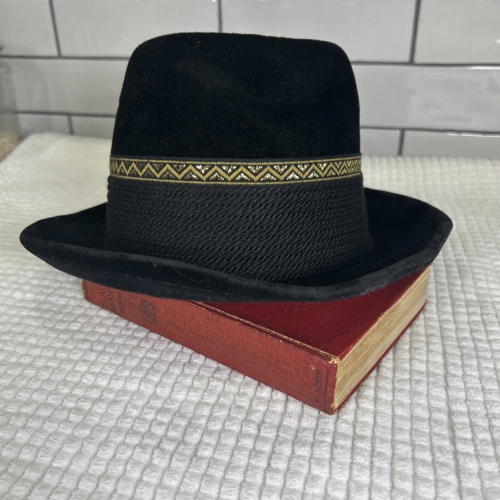 Vintage Austria Geigerhute Salzburg Wool Felt Fedora Hat Small